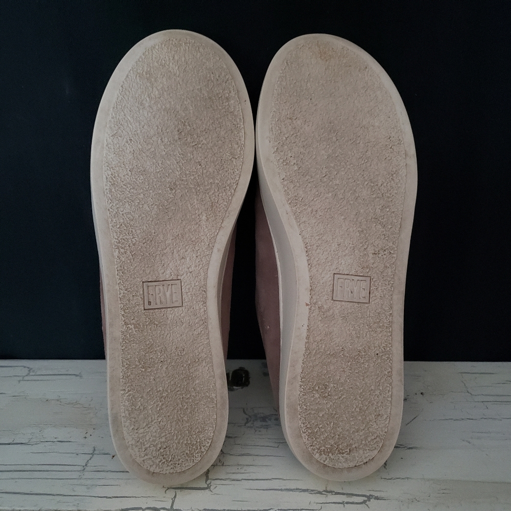 Frye 'Lena' Zip Mule Sneaker in Dusty Rose - Women's size 9 M - Picture 8 of 11